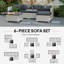 Rattan Sofa Set