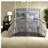 Oversized Bedding Sets Cotton Cal King, Grey Damask For Modern Home