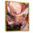 Toile avec cadre flottant or