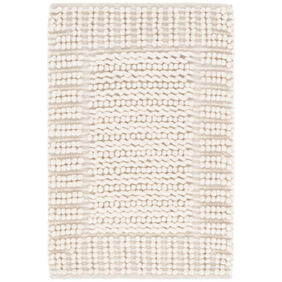 Natura 286 Flatweave Wool/Cotton Rug in Beige