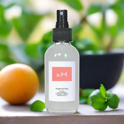 A:H Grapefruit Mint No Power Source Required / Manual Room Sprays -  ANGELOHOME, ah4-114-spry