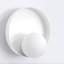 Steel Flush Mounted Sconce-702644514