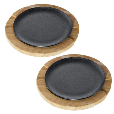 Ensemble de 2 assiettes BBQ Churrasco