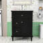 Meuble-lavabo peu encombrant avec tiroir, lavabo facile à nettoyer-890166784