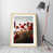 White Framed