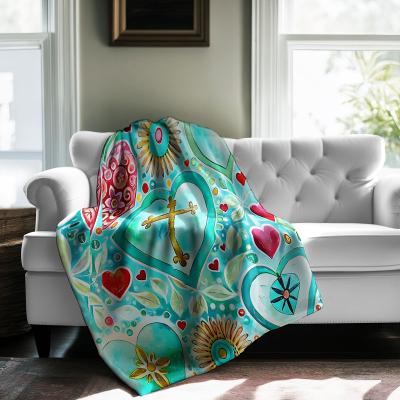 Jeté Divine Trinity - 1 pièce Sherpa Premium, Lit simple