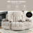 Swinging Recliner Massage Heated Sofa-1730128097