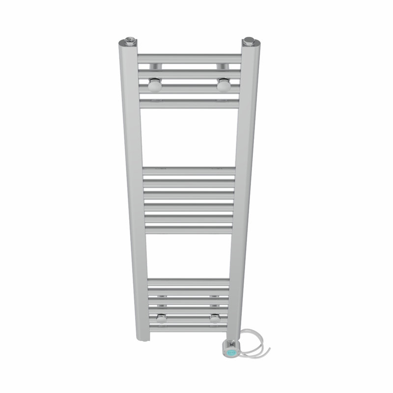 Graciela Straight Towel Rail Heated Towel Rails, Chrome, 100cm H x 30cm W x 3cm D