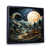 Black Floater Framed