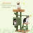 Burnace 35.6'' H Cat Tree