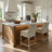 Upholstered Counter Stool with Solid Wood Frame-1641417554-1641417577
