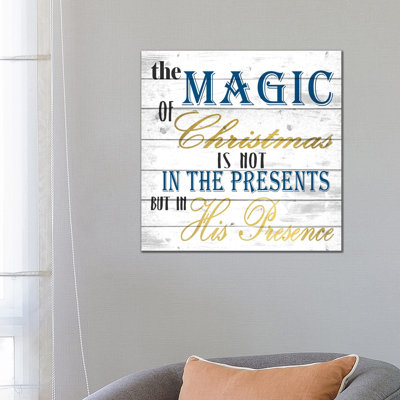The Magic Of Christmas by Kimberly Allen - Wrapped Canvas Gallery-Wrapped Canvas Giclée