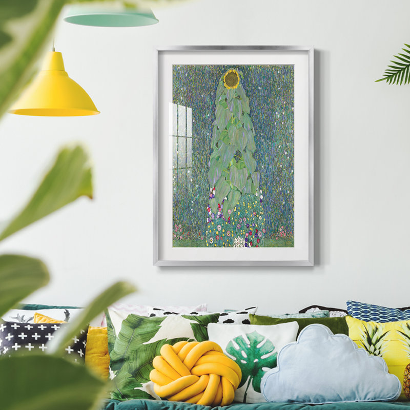 Gustav Klimt, impression encadrée XVIII, Argent
