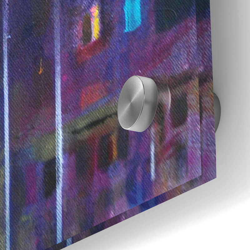 Sur impression plastique / acrylique, H 36 po x l 24 po x P 0,2 po