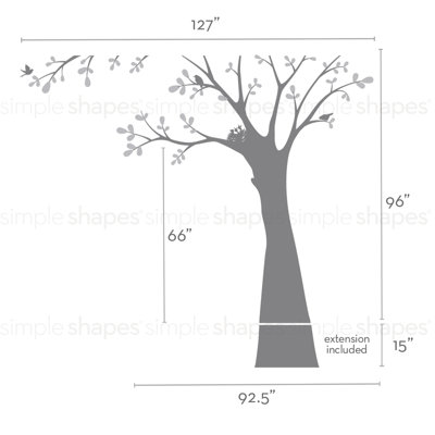 Landscape & Nature Non-Wall Damaging Accent
