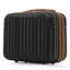 Ensemble 6 pièces de bagage avec coque en plastique ABS durable, roulettes, verrou TSA et crochets latéraux pour un transport facile-133003942