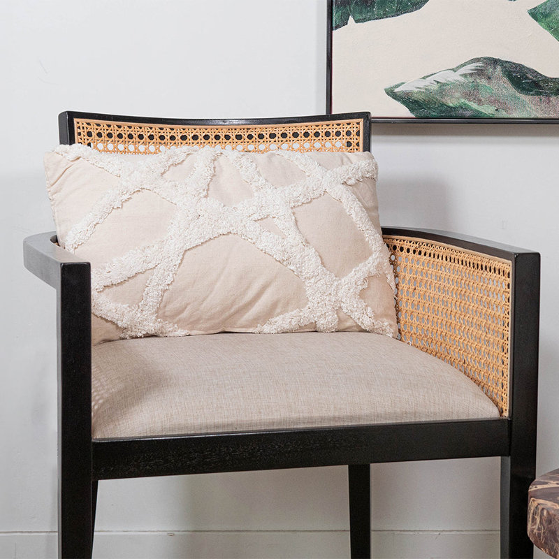  Throw Pillow, Off-White