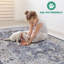 Tapis traditionnel sans perte de poils pour salon, salle à manger, bureau à domicile, élégant et résistant aux taches-1587144283