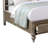 Kalandria Vegan Leather Sleigh Storage Bed-1427373332