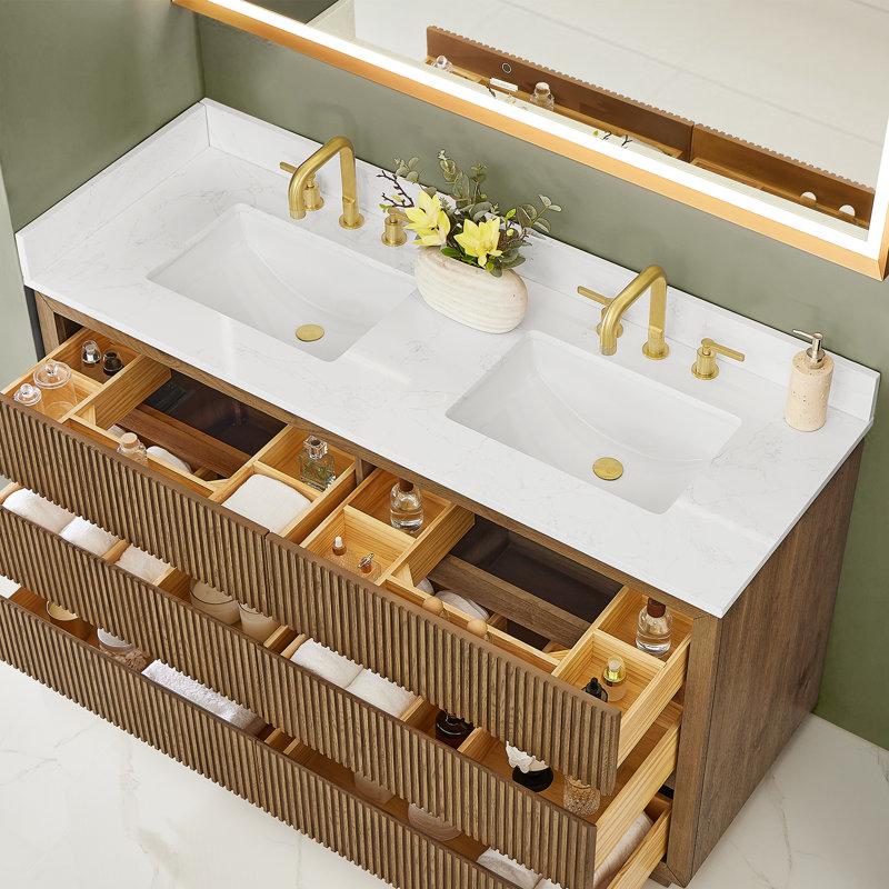 Meuble-lavabo double 60 po Navan