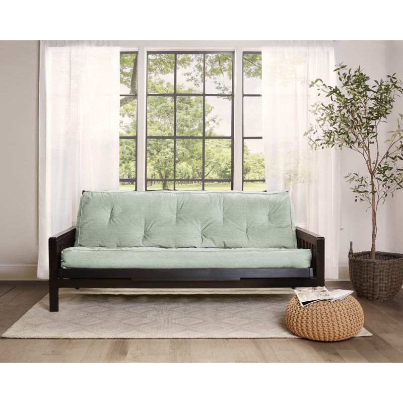 Matelas de futon en mousse viscoélastique Cotreau, 10", Double, Vert
