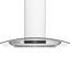 30 po Hotte murale en acier inoxydable 400 Cfm - Conduit, couvercle en verre, filtre, lumières DEL, certifié ETL