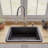 26.75'' L Single Bowl Fireclay Kitchen Sink-55799699