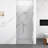 32"W X 72"H Frameless Circular Shower Door In With 1/4" (6Mm) Thick SGCC Tempered Glass-123404577