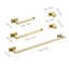 Ryeli 5 - Piece Bathroom Hardware Set-815546736