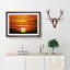 Orange Sunset - Picture Frame Painting Print-55581387-55581385
