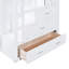 Lit superposé double au-dessus de double avec lit gigogne simple et escalier-121062744