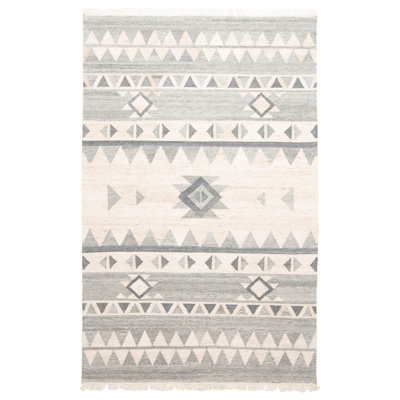 Ankara FW Grey Kilim 5'0" x 8'1"