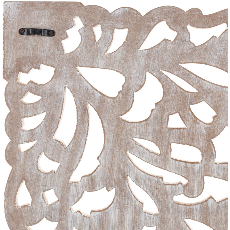 Nevin Farmhouse Plants & Flowers Wall Decor, Tan