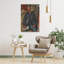 Homme assis, 1898-1900, portrait abstrait impressionniste contemporain, estampe murale-1790348080