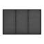 Alcantera Rectangle Metal Frame Wall Mirror Simple and Elegant Modern Design-66167299-66167300