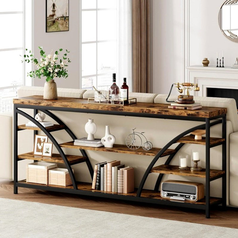 Console simple de style industriel