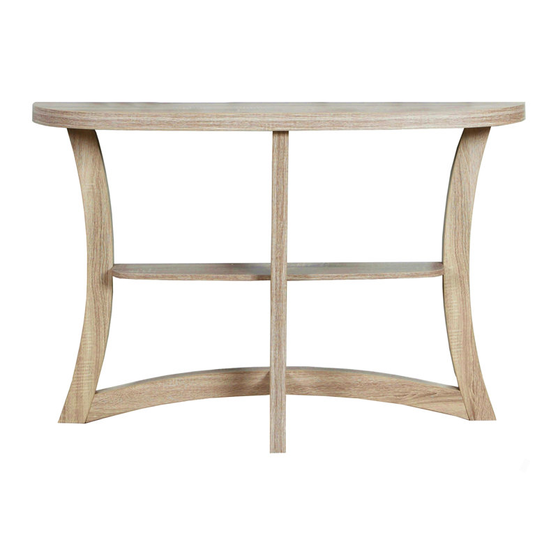 Table d'appoint, console, vestibule, étroit, canapé, salon, chambre à coucher, stratifié brun, contemporain, moderne, Taupe