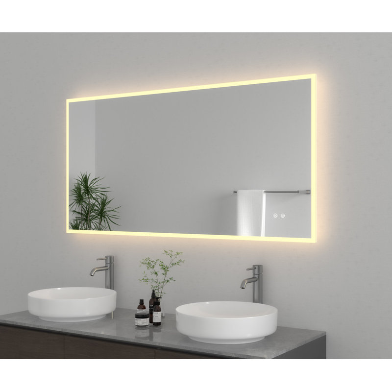 Miroir de salle de bain Aurora Kingston, 30 po x 60 po