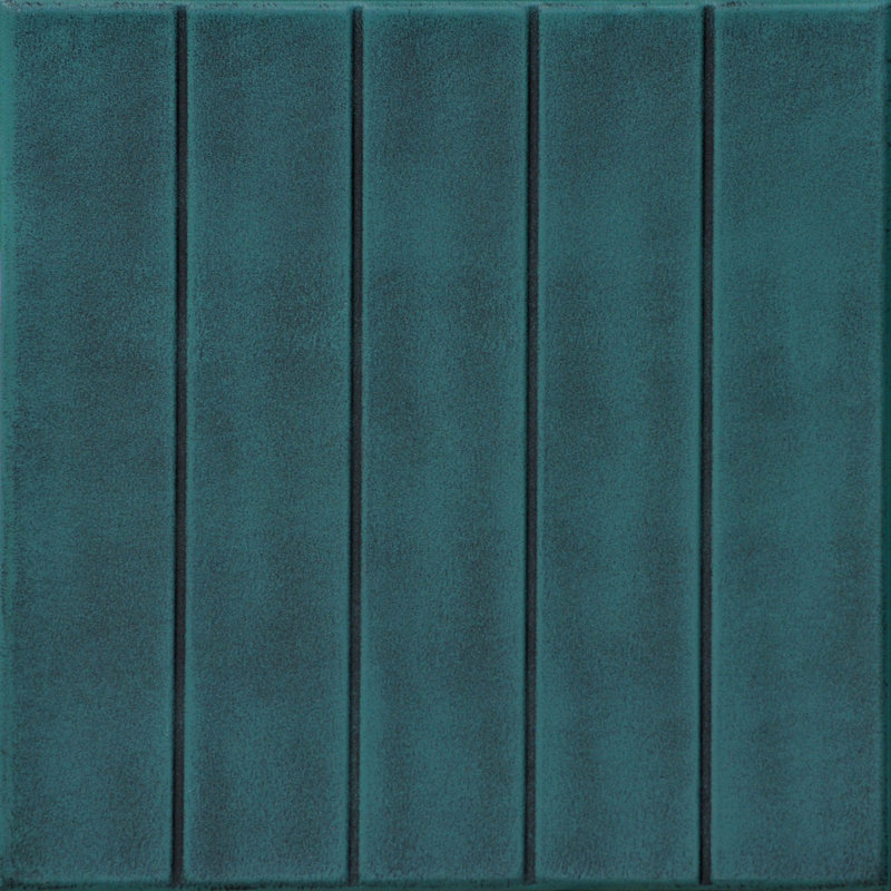 Carreau de plafond en polystyrène à coller 1,6 pi x 1,6 pi Bead Board, Vert antique