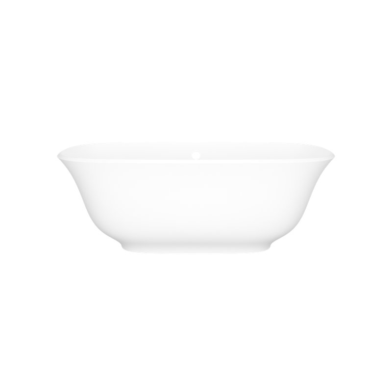 Amiata 60" x 29" Freestanding Soaking Bathtub, Matte White