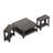 Weddel Basilico Modern Farmhouse 3 Piece Living Room Table Set-497419159