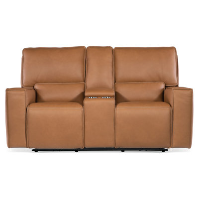 Miles Zero Gravity Console Loveseat with Power Recline & Power Headrest