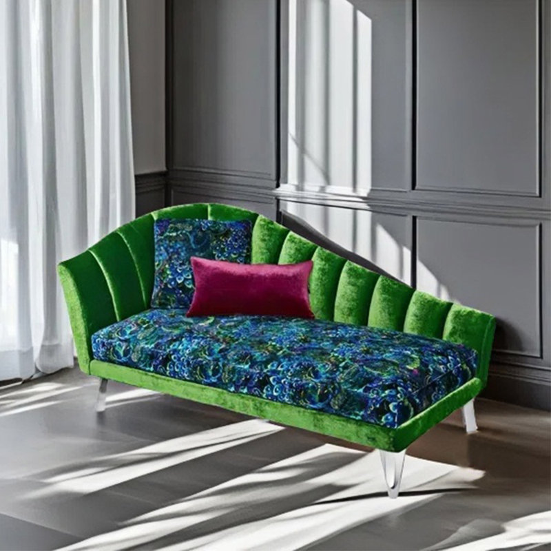 Creative fashion simple sofa home chaise lounge, Left Hand Facing