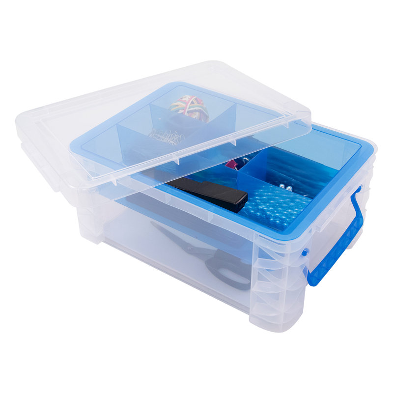 Advantus Super Stacker® Divided Supply Box