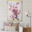 Fleur de pommier élégance monochromatique sur toile-376018396-376018392