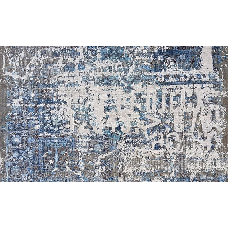 Geometric Hand Knotted 172cm X 241cm Area Rug