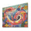 Popart Snakes Grace - Animal serpent sur bois-721644273