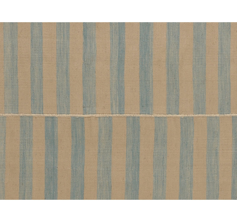 Striped Area Rug in Brown/Blue