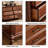 Walnut Solid Wood Accent Cabinet
