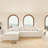 104.3*68.9"Modular Sectional Sofa Seat,Upholstered Compressed Couch For Living Room,Bedroom,Apartment,No Assembly Required,2PC Free Combination,Plush Corduroy Fabric-614027140-614027142-614027136